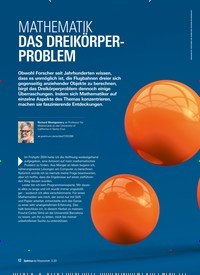 Titelbild der Ausgabe 3/2020 von MATHEMATIK: DAS DREIKÖRPERPROBLEM. Zeitschriften als Abo oder epaper bei United Kiosk online kaufen.