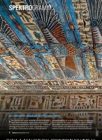 Titelbild der Ausgabe 8/2022 von SO FARBENFROH WAREN DIE ÄGYPTISCHEN TEMPEL. Zeitschriften als Abo oder epaper bei United Kiosk online kaufen.