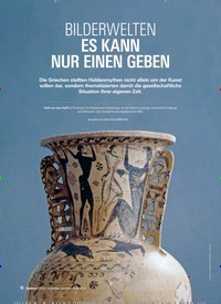 Titelbild der Ausgabe 4/2019 von BILDERWELTEN ES KANN NUR EINEN GEBEN. Zeitschriften als Abo oder epaper bei United Kiosk online kaufen.