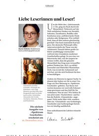 Titelbild der Ausgabe 5/2022 von Liebe Leserinnen und Leser!. Zeitschriften als Abo oder epaper bei United Kiosk online kaufen.