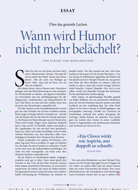 Titelbild der Ausgabe 1/2019 von Über das gesunde Lachen: Wann wird Humor nicht mehr belächelt?. Zeitschriften als Abo oder epaper bei United Kiosk online kaufen.