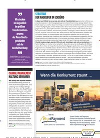 Titelbild der Ausgabe 5/2019 von STRATEGIE DER ANGREIFER IM ECKBÜRO. Zeitschriften als Abo oder epaper bei United Kiosk online kaufen.