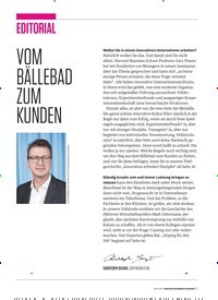 Titelbild der Ausgabe 6/2019 von VOM BÄLLEBAD ZUM KUNDEN. Zeitschriften als Abo oder epaper bei United Kiosk online kaufen.