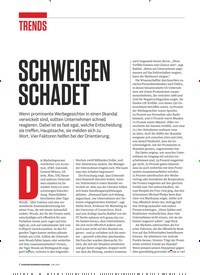 Titelbild der Ausgabe 6/2019 von SCHWEIGEN SCHADET. Zeitschriften als Abo oder epaper bei United Kiosk online kaufen.