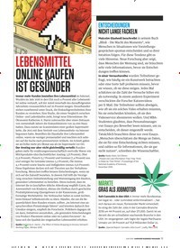 Titelbild der Ausgabe 6/2019 von LEBENSMITTEL: ONLINE KAUFEN IST GESÜNDER. Zeitschriften als Abo oder epaper bei United Kiosk online kaufen.