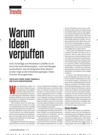 Titelbild der Ausgabe 7/2019 von Warum Ideen verpuffen. Zeitschriften als Abo oder epaper bei United Kiosk online kaufen.