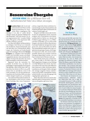 Titelbild der Ausgabe 1/2019 von DEUTSCHE BÖRSE/EINSTEIGER: Besenreine Übergabe. Zeitschriften als Abo oder epaper bei United Kiosk online kaufen.