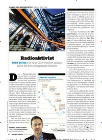 Titelbild der Ausgabe 4/2019 von MEDIA-SATURN : Radioaktivist. Zeitschriften als Abo oder epaper bei United Kiosk online kaufen.