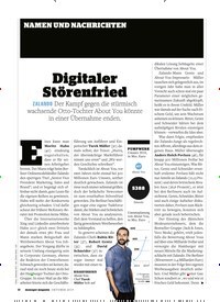 Titelbild der Ausgabe 10/2019 von Digitaler Störenfried. Zeitschriften als Abo oder epaper bei United Kiosk online kaufen.