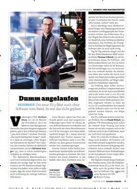 Titelbild der Ausgabe 1/2020 von VOLKSWAGEN: Dumm angelaufen. Zeitschriften als Abo oder epaper bei United Kiosk online kaufen.