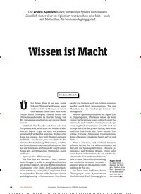 Titelbild der Ausgabe 5/2019 von Wissen ist Macht. Zeitschriften als Abo oder epaper bei United Kiosk online kaufen.