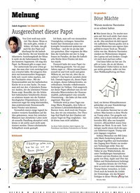 Titelbild der Ausgabe 36/2018 von Meinung. Zeitschriften als Abo oder epaper bei United Kiosk online kaufen.
