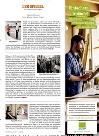 Titelbild der Ausgabe 37/2018 von DER SPIEGEL: Das deutsche Nachrichten-Magazin. Zeitschriften als Abo oder epaper bei United Kiosk online kaufen.