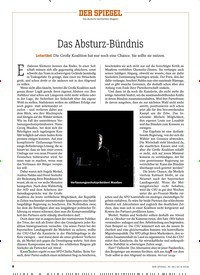 Titelbild der Ausgabe 39/2018 von Das Absturz-Bündnis. Zeitschriften als Abo oder epaper bei United Kiosk online kaufen.