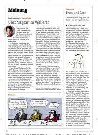 Titelbild der Ausgabe 39/2018 von Meinung. Zeitschriften als Abo oder epaper bei United Kiosk online kaufen.