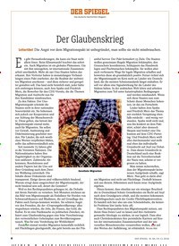 Titelbild der Ausgabe 48/2018 von Der Glaubenskrieg. Zeitschriften als Abo oder epaper bei United Kiosk online kaufen.