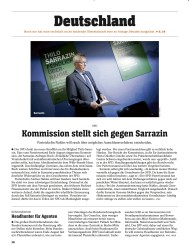 Titelbild der Ausgabe 50/2018 von SPD : Kommission stellt sich gegen Sarrazin. Zeitschriften als Abo oder epaper bei United Kiosk online kaufen.