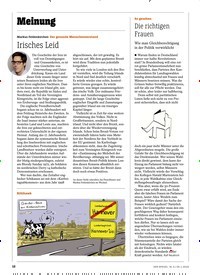 Titelbild der Ausgabe 5/2019 von Meinung: Irisches Leid. Zeitschriften als Abo oder epaper bei United Kiosk online kaufen.