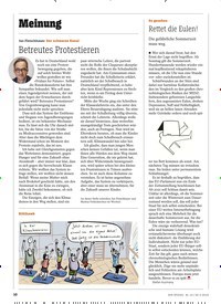 Titelbild der Ausgabe 14/2019 von Meinung. Zeitschriften als Abo oder epaper bei United Kiosk online kaufen.