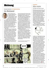 Titelbild der Ausgabe 50/2019 von Meinung. Zeitschriften als Abo oder epaper bei United Kiosk online kaufen.