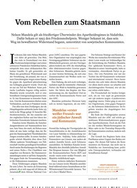 Titelbild der Ausgabe 2/2018 von Vom Rebellen zum Staatsmann. Zeitschriften als Abo oder epaper bei United Kiosk online kaufen.