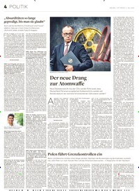 Titelbild der Ausgabe 125/2025 von „Absurditäten so lange gepredigt, bis man sie glaubt“. Zeitschriften als Abo oder epaper bei United Kiosk online kaufen.