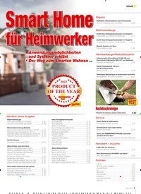 Titelbild der Ausgabe 6/2021 von Der Weg zum smarten Zuhause. Zeitschriften als Abo oder epaper bei United Kiosk online kaufen.