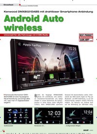 Titelbild der Ausgabe 4/2022 von Android Auto wireless. Zeitschriften als Abo oder epaper bei United Kiosk online kaufen.