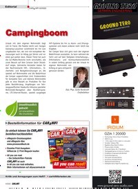 Titelbild der Ausgabe 6/2022 von Campingboom. Zeitschriften als Abo oder epaper bei United Kiosk online kaufen.