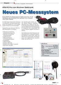 Titelbild der Ausgabe 6/2022 von Neues PC-Messsystem. Zeitschriften als Abo oder epaper bei United Kiosk online kaufen.