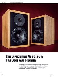 Titelbild der Ausgabe 6/2019 von EIN ANDERER WEG ZUR FREUDE AM HÖREN. Zeitschriften als Abo oder epaper bei United Kiosk online kaufen.