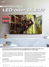 Titelbild der Ausgabe 5/2020 von Bild: UHD-TV (LED + OLED): Zwei 55-Zöller von Panasonic im Test: LED oder OLED?. Zeitschriften als Abo oder epaper bei United Kiosk online kaufen.