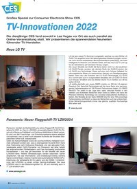 Titelbild der Ausgabe 2/2022 von TV-Innovationen 2022. Zeitschriften als Abo oder epaper bei United Kiosk online kaufen.