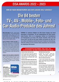 Titelbild der Ausgabe 6/2022 von Die 84 besten TV-, AV-, Mobile-, Foto- und Car-Audio-Produkte des Jahres!. Zeitschriften als Abo oder epaper bei United Kiosk online kaufen.