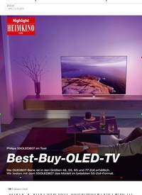 Titelbild der Ausgabe 1/2023 von Best-Buy-OLED-TV. Zeitschriften als Abo oder epaper bei United Kiosk online kaufen.