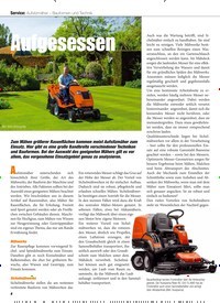 Titelbild der Ausgabe 2/2019 von Aufsitzmäher – Bauformen und Technik: Aufgesessen. Zeitschriften als Abo oder epaper bei United Kiosk online kaufen.