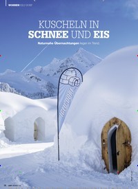 Titelbild der Ausgabe 4/2019 von KUSCHELN IN SCHNEE UND EIS. Zeitschriften als Abo oder epaper bei United Kiosk online kaufen.