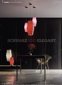 Titelbild der Ausgabe 4/2020 von SCHWARZ UND ELEGANT: LEUCHTEN UND MÖBEL IN TRENDIGEM SCHWARZ. Zeitschriften als Abo oder epaper bei United Kiosk online kaufen.