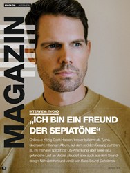 Titelbild der Ausgabe 10/2019 von INTERVIEW: TYCHO, „ICH BIN EIN FREUND DER SEPIATÖNE“. Zeitschriften als Abo oder epaper bei United Kiosk online kaufen.
