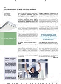 Titelbild der Ausgabe 3/2022 von Smarte Lösungen für eine effiziente Sanierung. Zeitschriften als Abo oder epaper bei United Kiosk online kaufen.