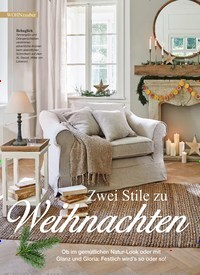 Titelbild der Ausgabe 8/2022 von Zwei Stile zu Weihnachten. Zeitschriften als Abo oder epaper bei United Kiosk online kaufen.