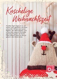 Titelbild der Ausgabe 11/2022 von Kuschelige Weihnachtszeit. Zeitschriften als Abo oder epaper bei United Kiosk online kaufen.