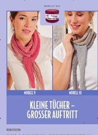 Titelbild der Ausgabe 2/2024 von KLEINE TÜCHER – GROSSER AUFTRITT. Zeitschriften als Abo oder epaper bei United Kiosk online kaufen.