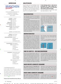 Titelbild der Ausgabe 12/2024 von MASCHENSTICH. Zeitschriften als Abo oder epaper bei United Kiosk online kaufen.