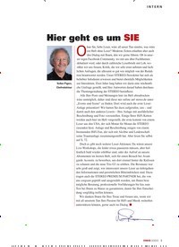 Titelbild der Ausgabe 3/2022 von Hier geht es um SIE. Zeitschriften als Abo oder epaper bei United Kiosk online kaufen.