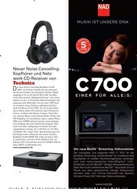 Titelbild der Ausgabe 3/2022 von Neuer Noise Cancelling- Kopfhörer und Netzwerk-CD -Receiver von. Zeitschriften als Abo oder epaper bei United Kiosk online kaufen.