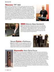 Titelbild der Ausgabe 7/2022 von Dynaudio Ak tiv-Serie Focus. Zeitschriften als Abo oder epaper bei United Kiosk online kaufen.