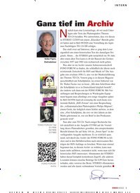 Titelbild der Ausgabe 9/2022 von Ganz tief im Archiv. Zeitschriften als Abo oder epaper bei United Kiosk online kaufen.