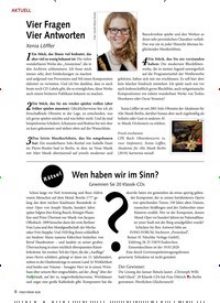 Titelbild der Ausgabe 3/2020 von Vier Fragen Vier Antworten. Zeitschriften als Abo oder epaper bei United Kiosk online kaufen.