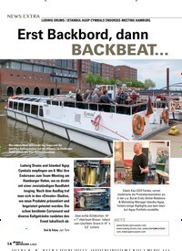 Titelbild der Ausgabe 4/2019 von Erst Backbord, dann BACKBEAT…. Zeitschriften als Abo oder epaper bei United Kiosk online kaufen.